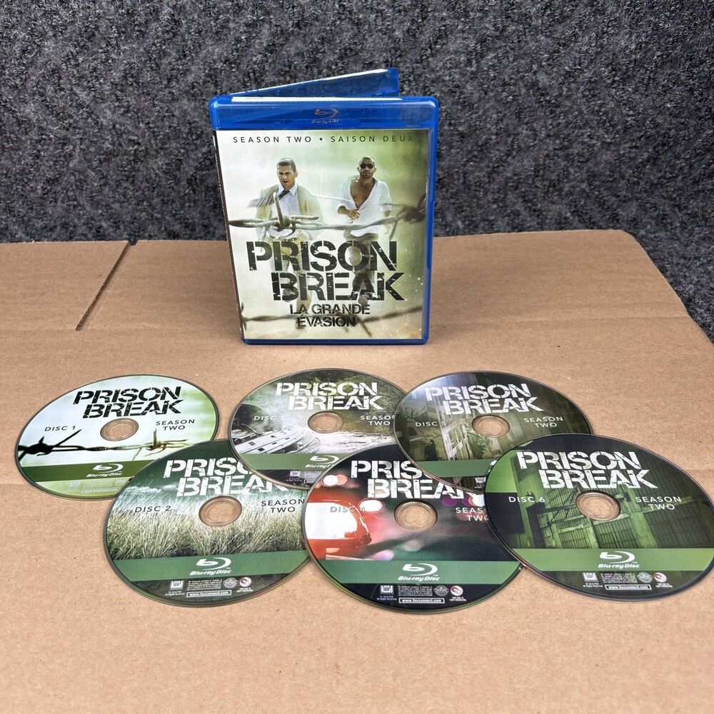Prison Break: Season 2 Dominic Purcell 6-Disc Bilingual Edition